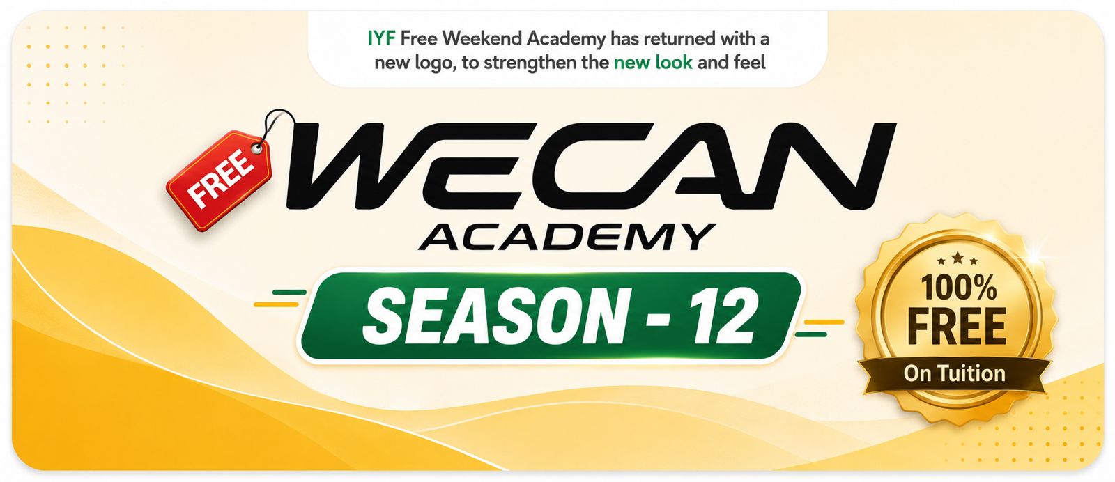 We Can Academy Banner